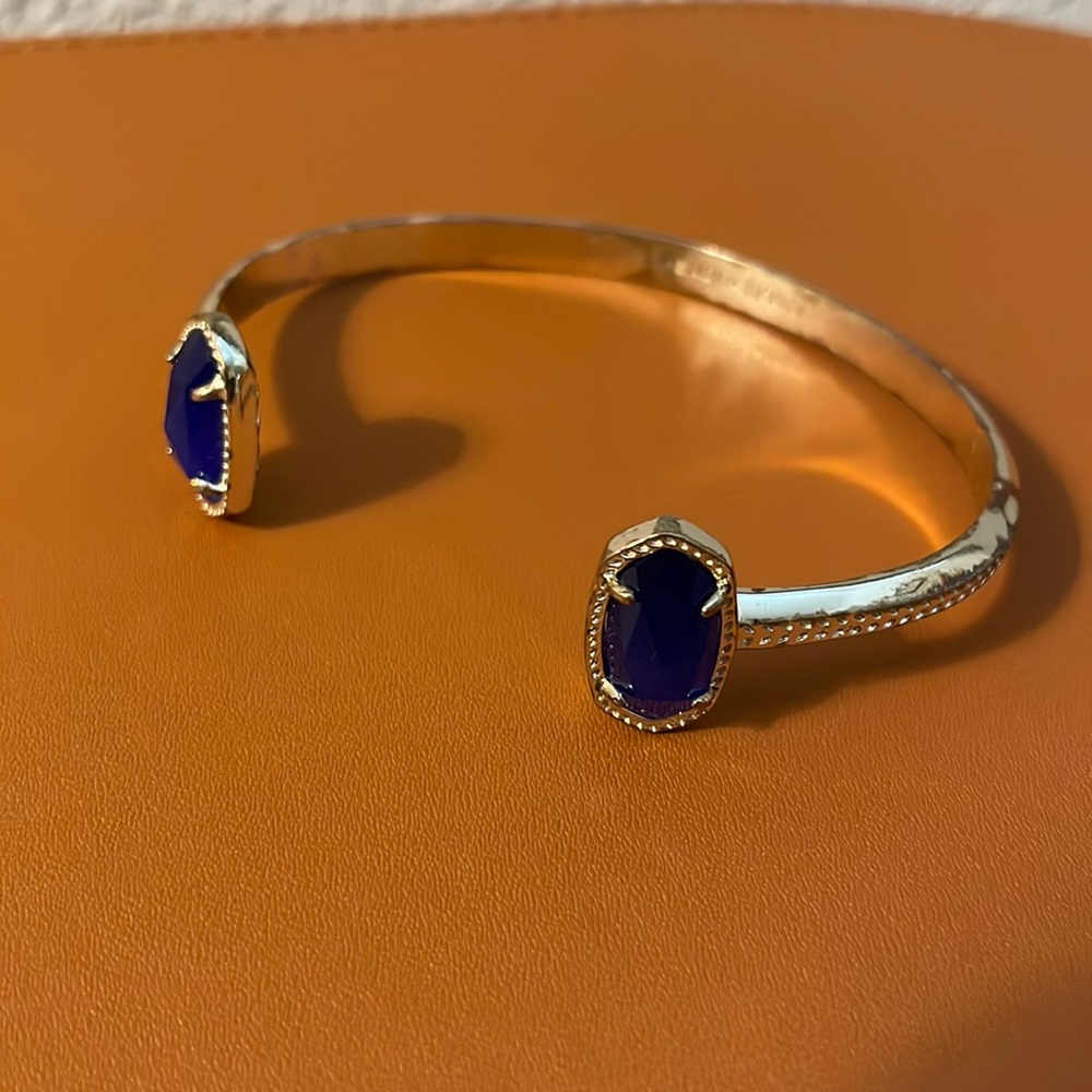 Kendra Scott Blue Gold Bracelet